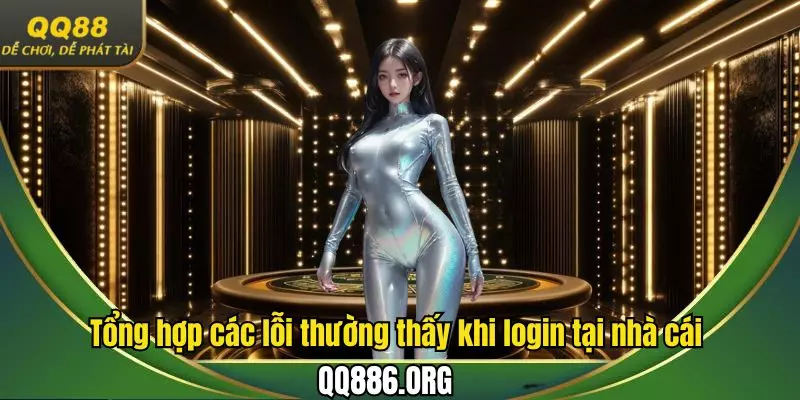 Tổng hợp các lỗi thường thấy khi login tại nhà cái